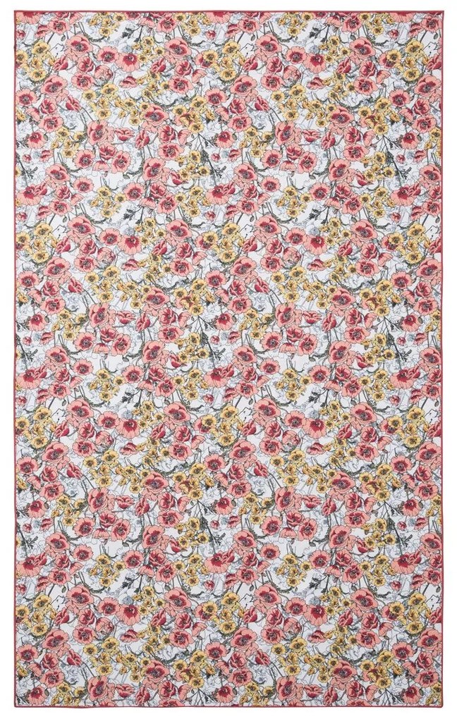 CRIVIT® Rýchloschnúci uterák z mikrovlákna, 110 x 180 cm (kvety), viacfarebná (100292459)