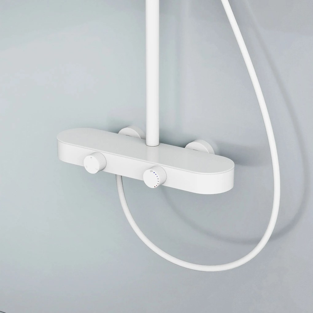 Rea Creo, sprchový set s funkciou bidetovej spŕšky, biela matná, REA-P0359