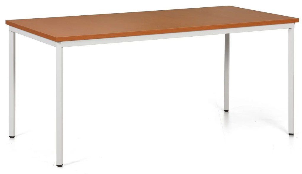 Jedálenský stôl TRIVIA, sivá podnož, 160x80 cm, čerešňa