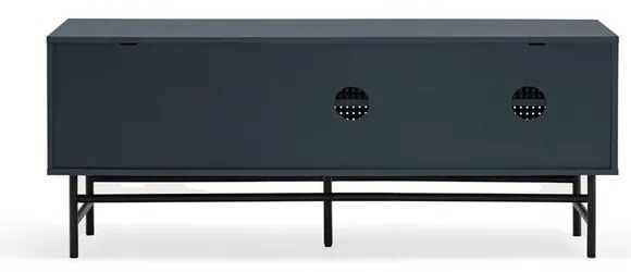 Tmavomodrý TV stolík 140x52 cm Punto - Teulat