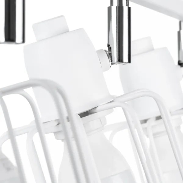 Sollux SL.1113 - Bodové svietidlo BELUCI 3xE14/40W/230V biela