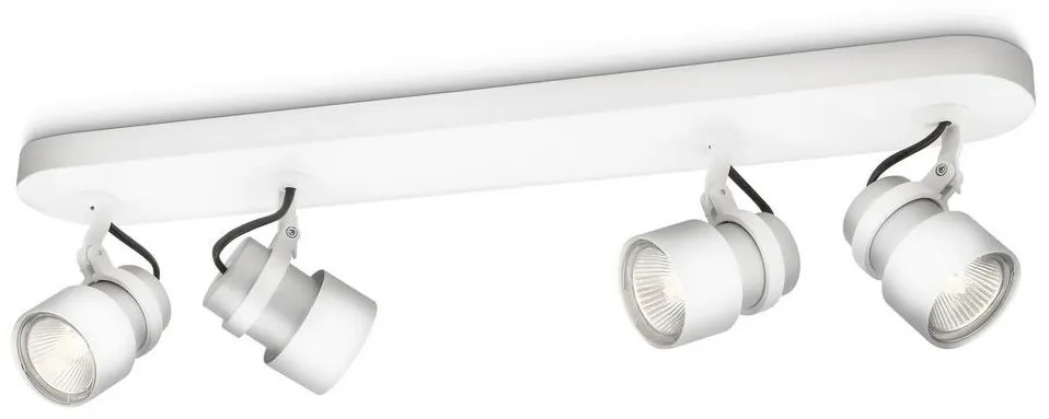 Philips 56444/31/PN - Bodové svietidlo MYLIVING FINISH 4xGU10/35W/230V P2913