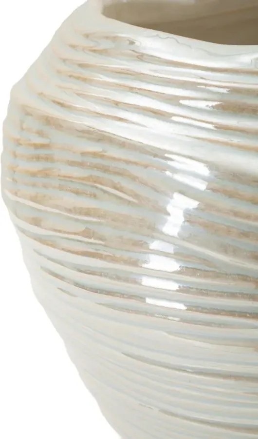 Váza Roundy 22 cm perleťová