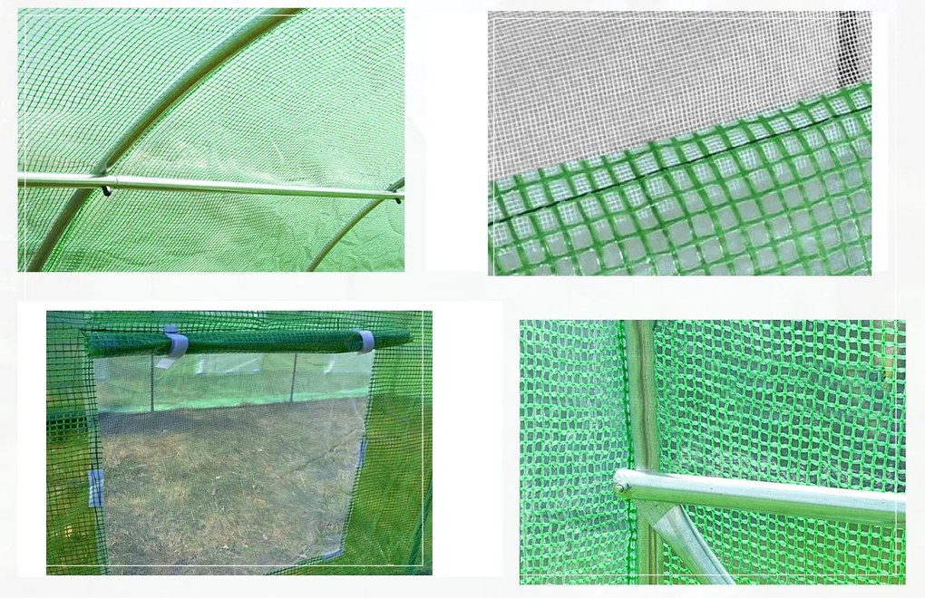 Foxigy Záhradný fóliovník 3x6m s UV filtrom PREMIUM