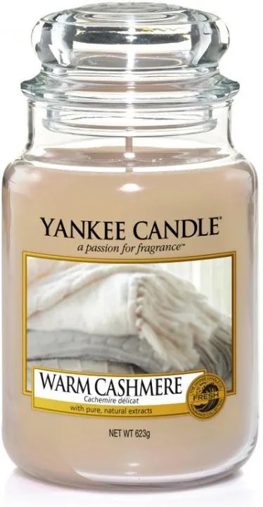 Yankee Candle Sviečka Yankee Candle 623gr - Warm Cashmere