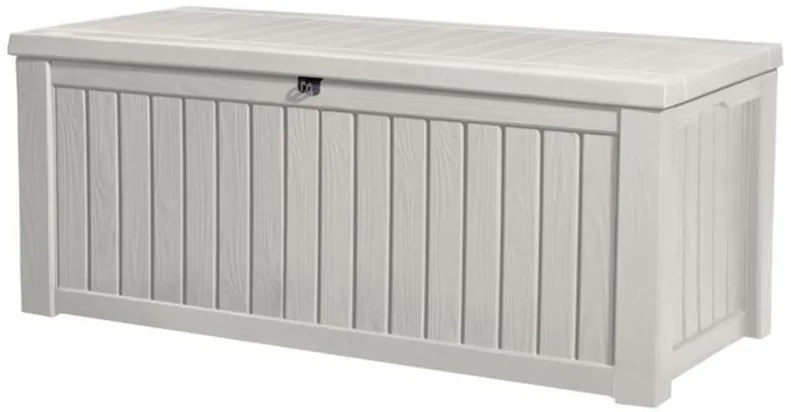 KETER ROCKWOOD 570L Záhradný úložný box 155 x 72,4 x 64,4 cm, krémová 17197729