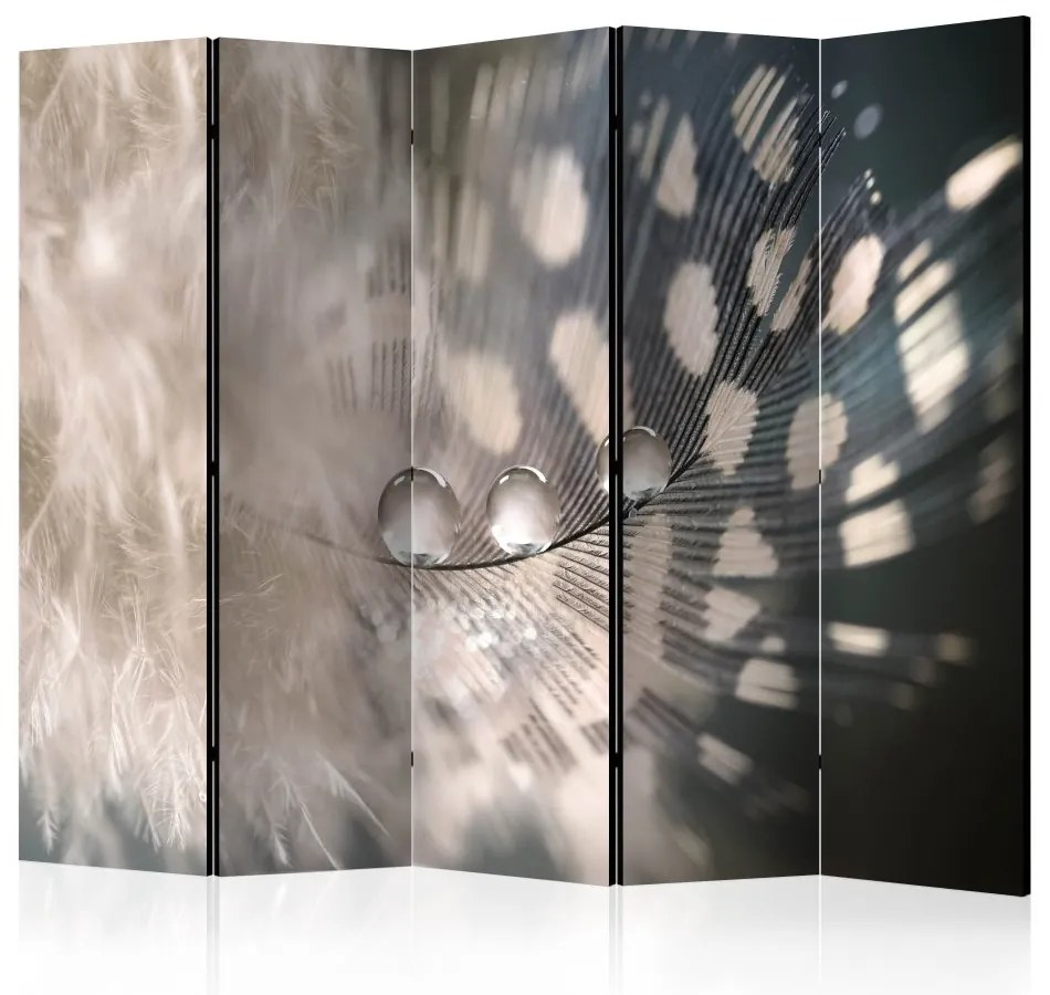 Artgeist Paraván - Elegant Feather II [Room Dividers]
