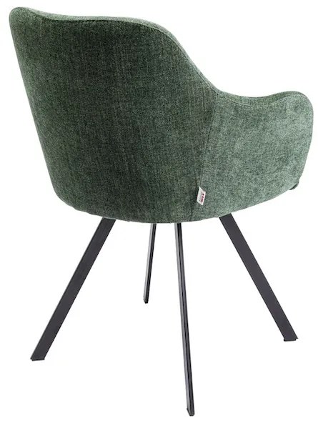 Lady Loco otočná stolička zelená