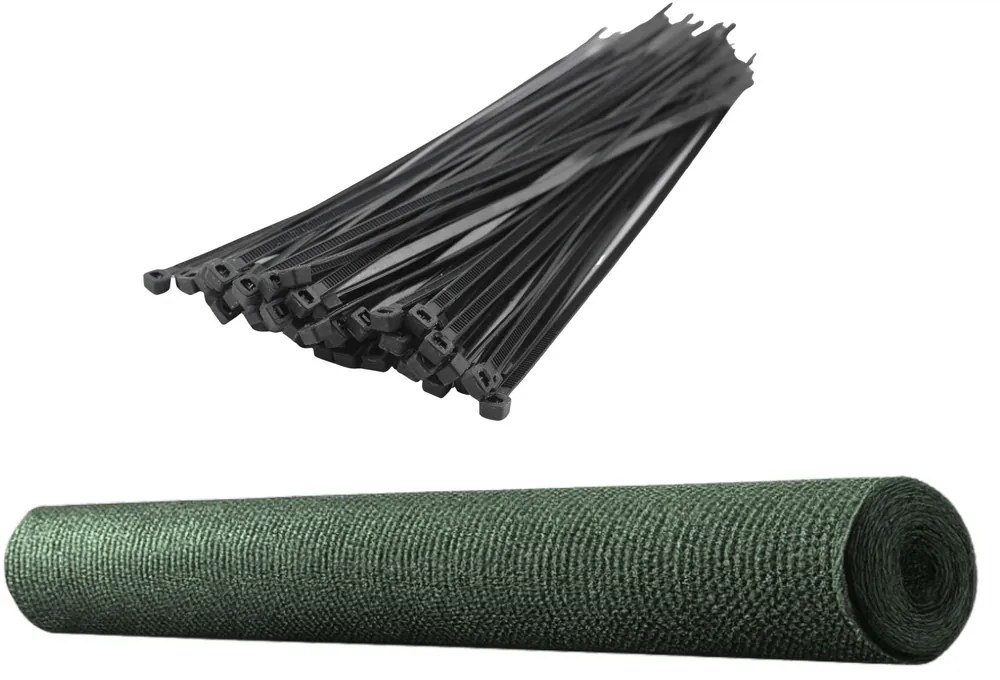Lean Tieniaca maskovacia sieť 1,5 x 50m - zelená