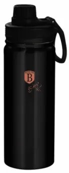 BERLINGERHAUS športová nerezová 18/10 fľaša, 540 ml Black Rose Collection