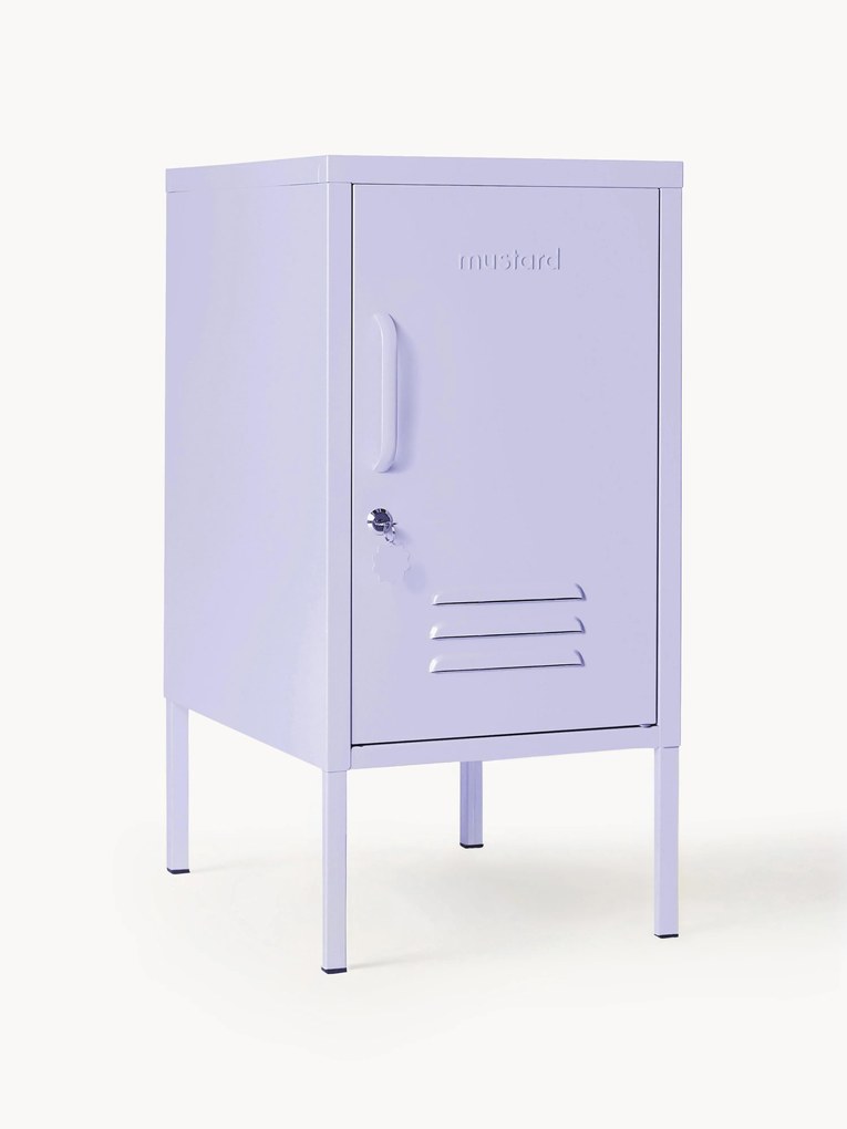 Kovový nočný stolík's otváraním vľavo alebo vpravo The Shorty