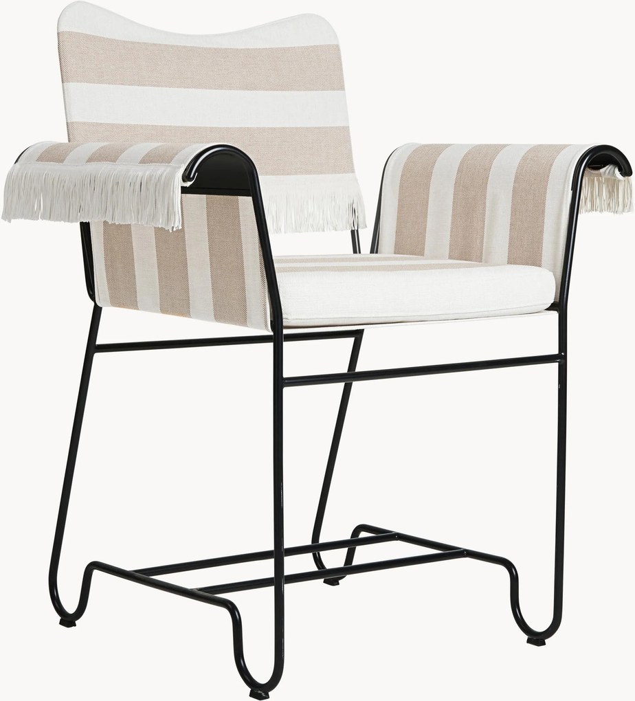 Záhradná stolička so strapcami Tropique