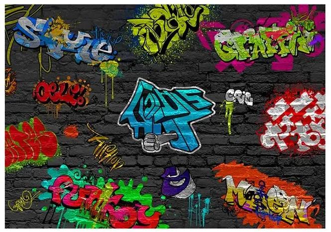Fototapeta - Graffiti wall Veľkosť: 200x140, Verzia: Premium