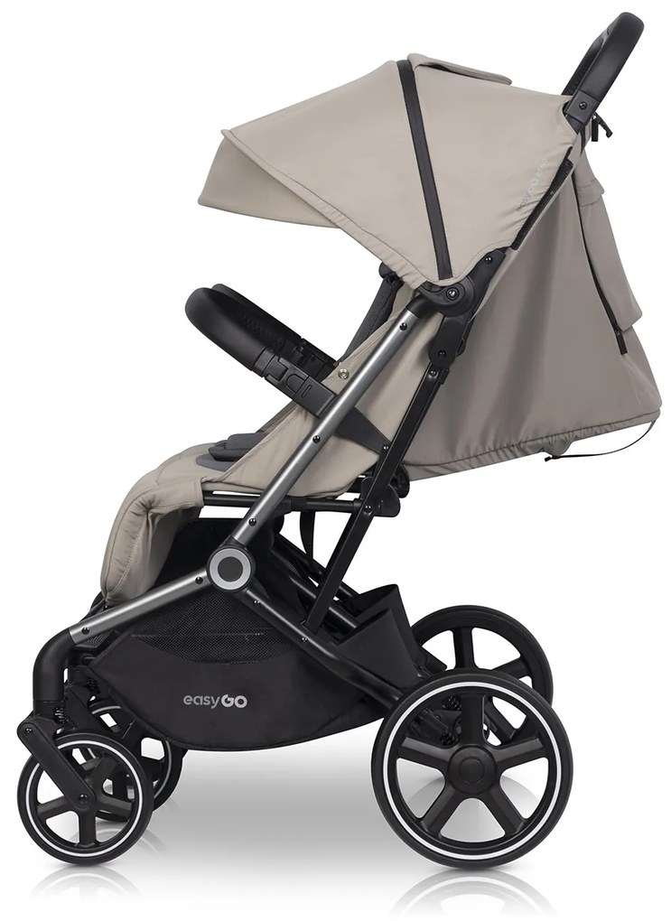 Súrodenecký kočík EasyGo Echo Savana Beige