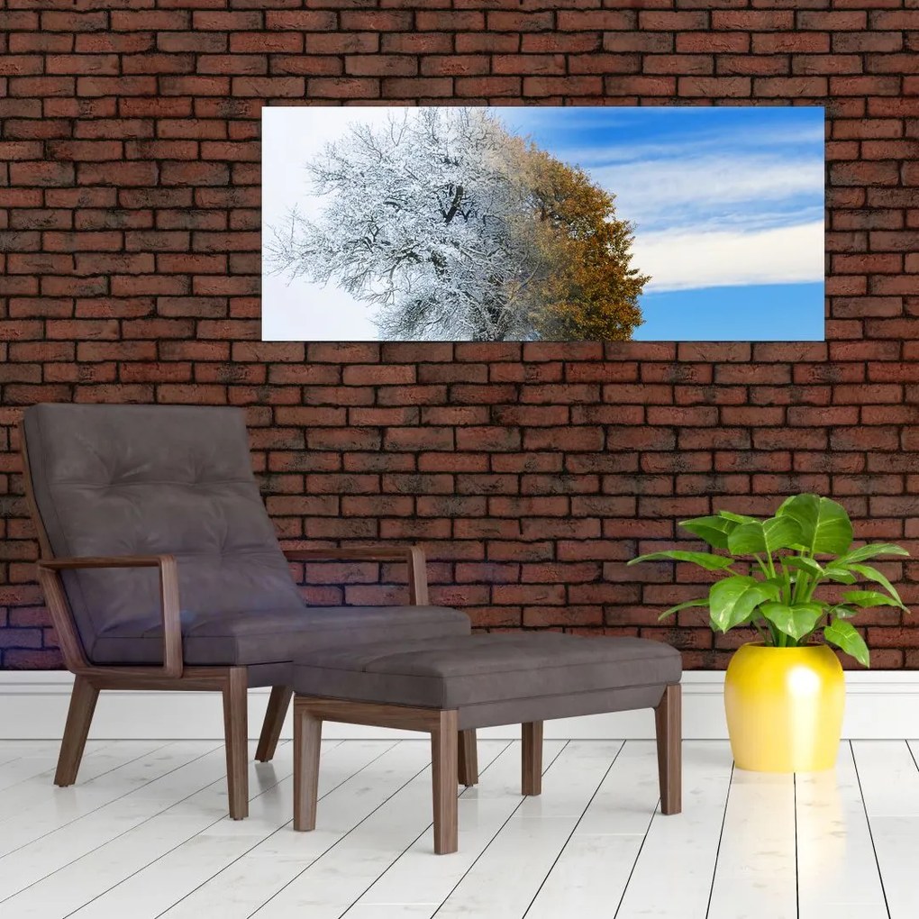 Obraz - Zmena ročného obdobia (120x50 cm)