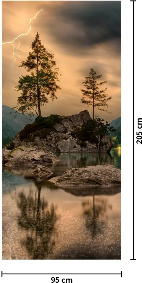 Fototapeta na dvere - Krajina (95x205cm)