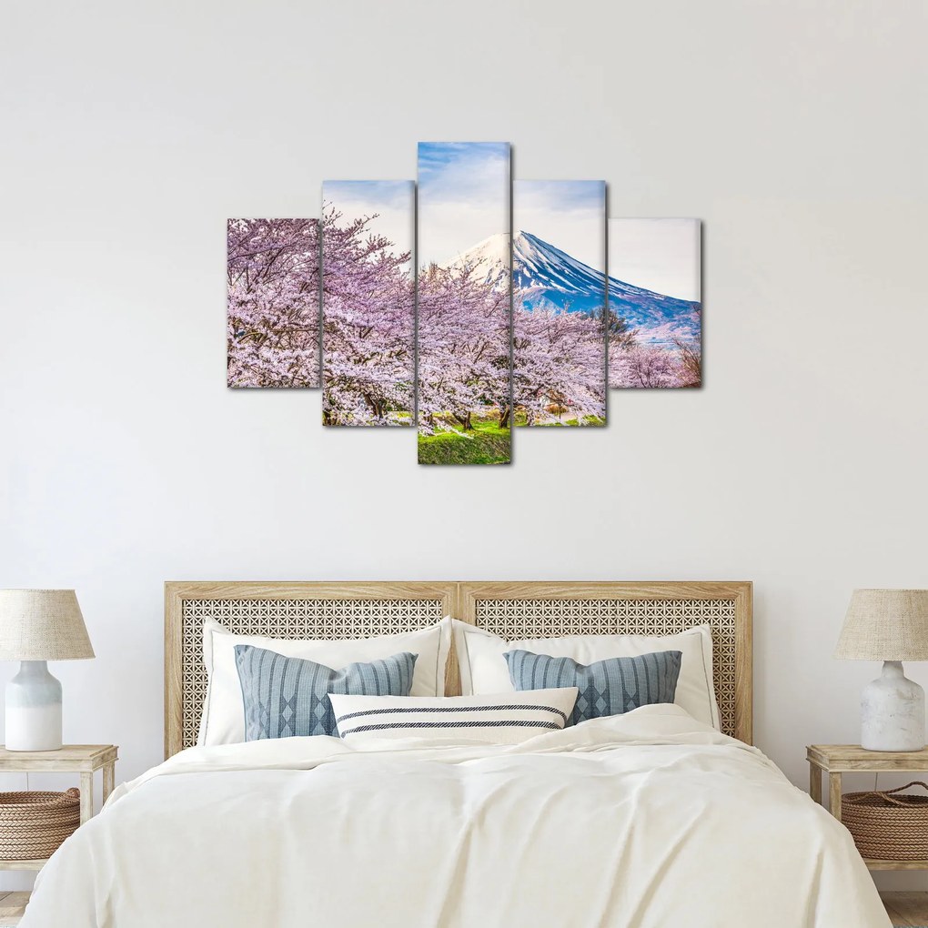Obraz - Japonsko na jar (150x105 cm)