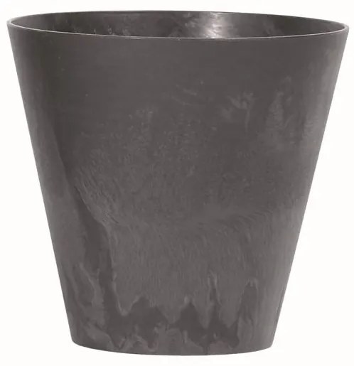 Prosperplast Kvetináč Tubus Small Oval tmavosivý, varianta 20 cm