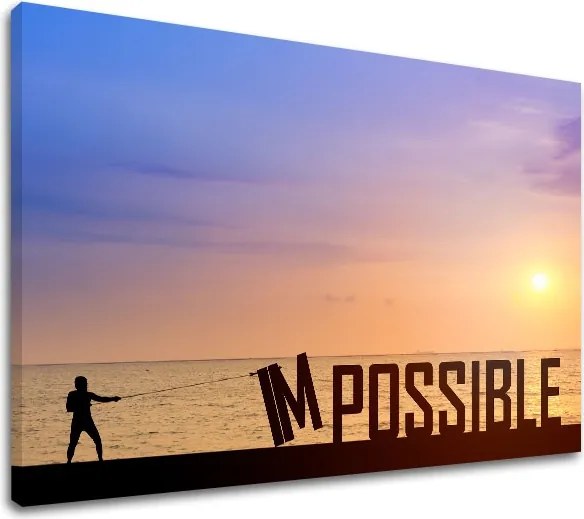 Motivačný obraz na stenu Impossible