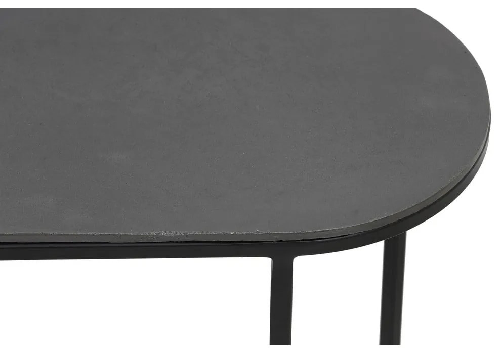 Kovové odkladacie stolíky v súprave 2 ks 26x53 cm Bocov – Light & Living