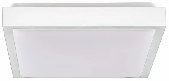 Stropné svietidlo KAZIMIERZ 2xE27/20W/230V 29,5x29,5 cm strieborná