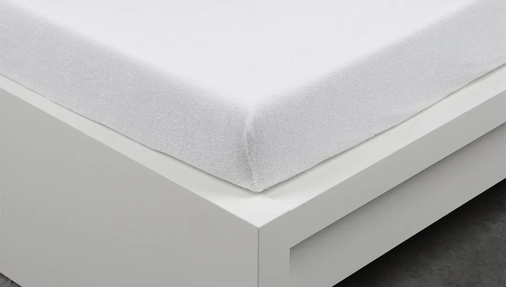 INTERMEDIC Posteľná plachta Frote biela 60x120cm