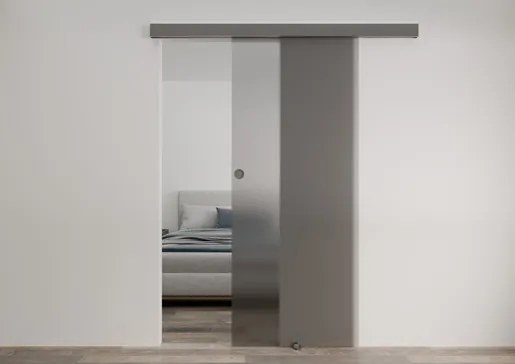 Interiérové dvere Naturel Glasa posuvné 80 cm dark Grey čiré GLASA1G80PO