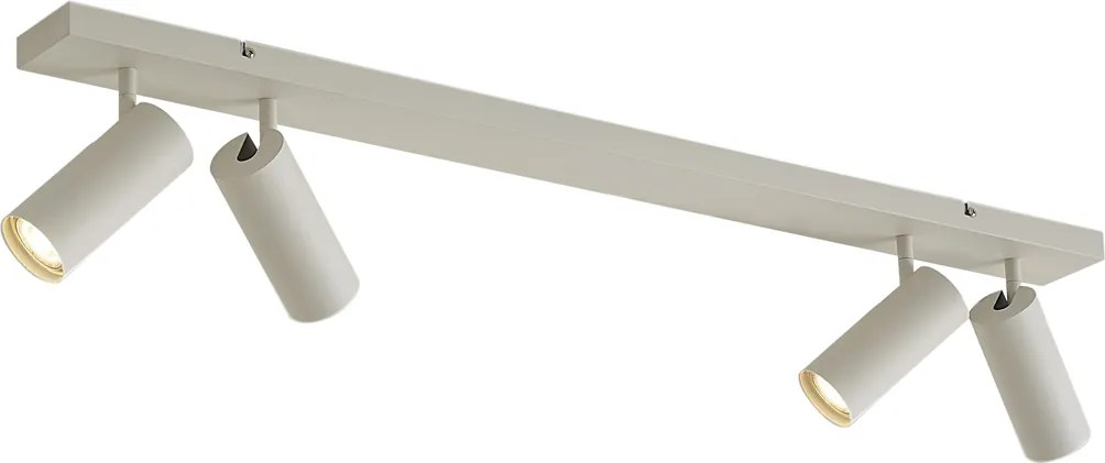 Moderné stropné bodové svietidlo béžové 4-svetlá nastaviteľné - Renna