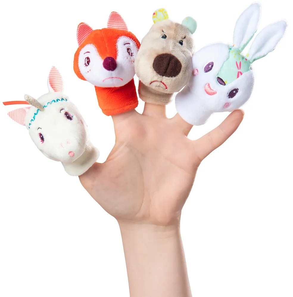 Lilliputiens - prstové bábky - lesné zvieratká