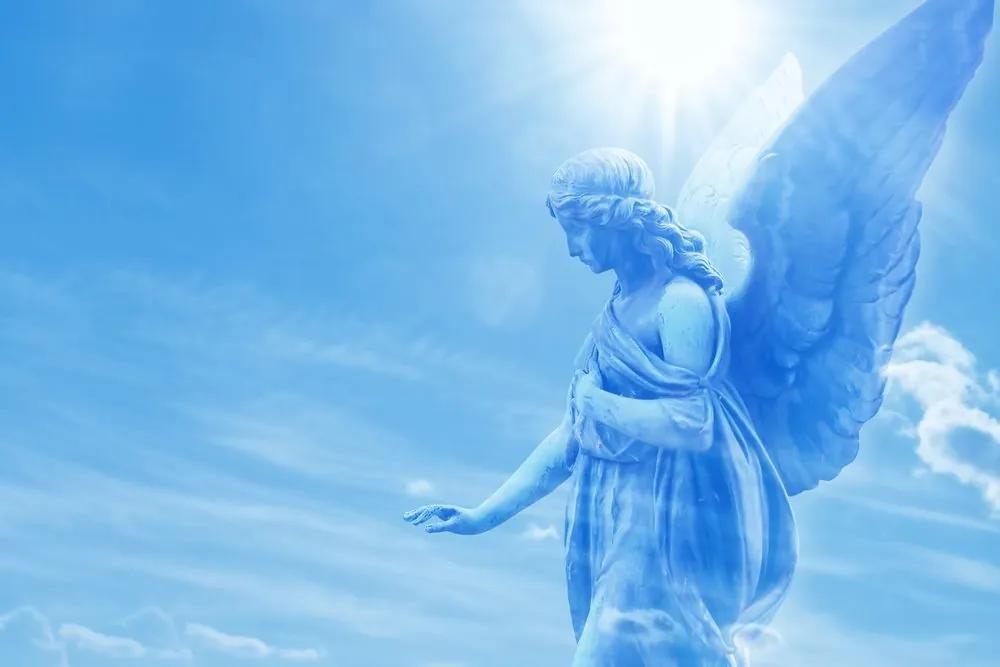 Obraz nádherný anjel na nebi - 120x80