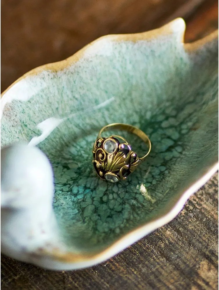 Zelená kameninová miska 60 ml Chirp – Bloomingville