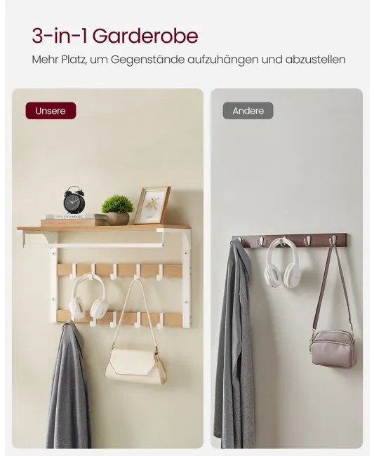 Nástenná polica LCR101W09