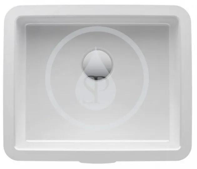 LAUFEN Living Vstavané umývadlo, 350 mm x 280 mm, biela – obojstranne glazované H8124320001551