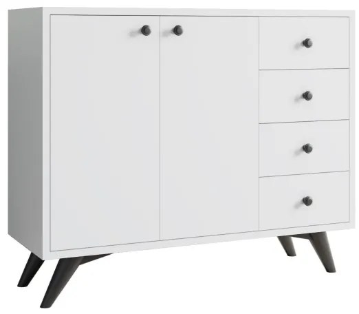 Komoda WAGA 82x100 cm biela