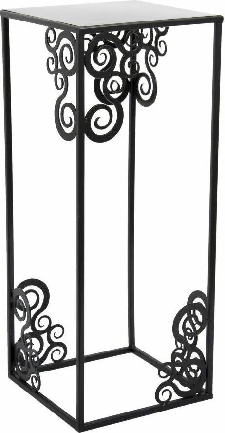 STOJAN NA KVETINÁČ FRAME 60X24X24 CM ČIERNA