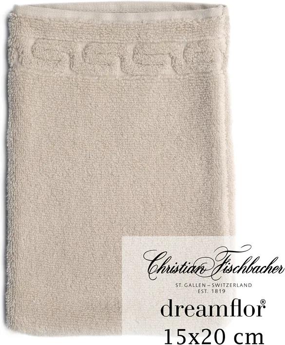 Christian Fischbacher Rukavica na umývanie 15 x 20 cm kašmírová Dreamflor®, Fischbacher