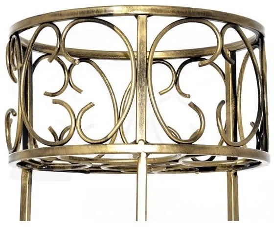 Kvetinový stojan Dickon zlatý