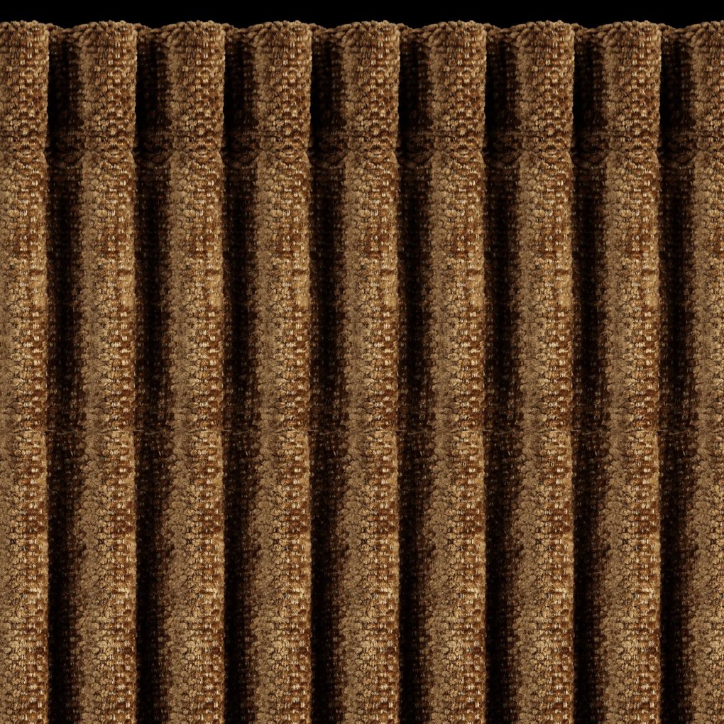ZATEMŇOVACÍ ZÁVES NA PÁSKE NESKA 140X270 CM HNEDÁ