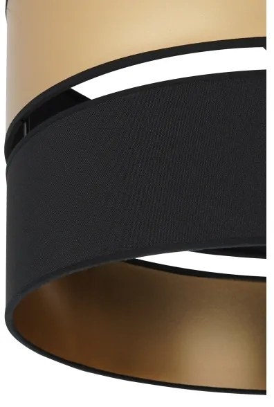 Brilagi - Luster na lanku ROYAL 1xE27/15W/230V pr. 40 cm čierna/zlatá