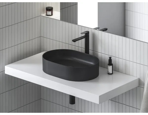 Ravak X070459 - Umývadlová batéria CHROME 30,3 cm čierna