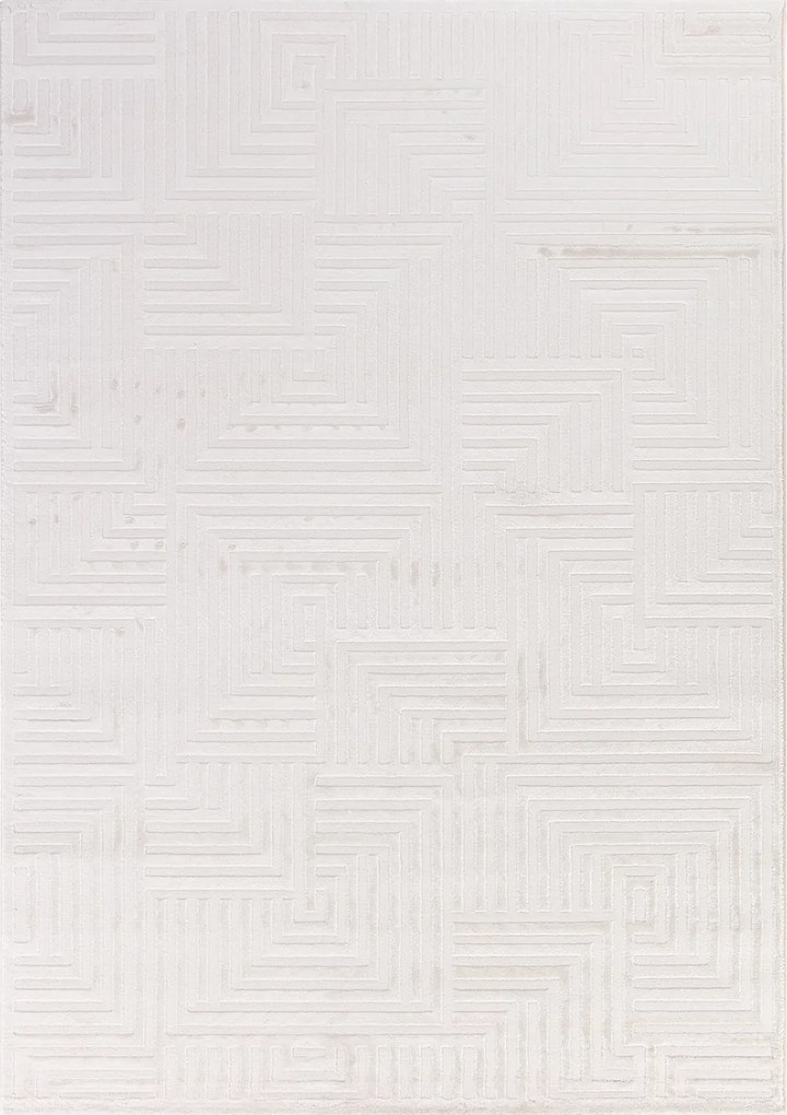 Ayyildiz, Behúň Sahara 1114 Cream, 80x250, biela, obývacia izba