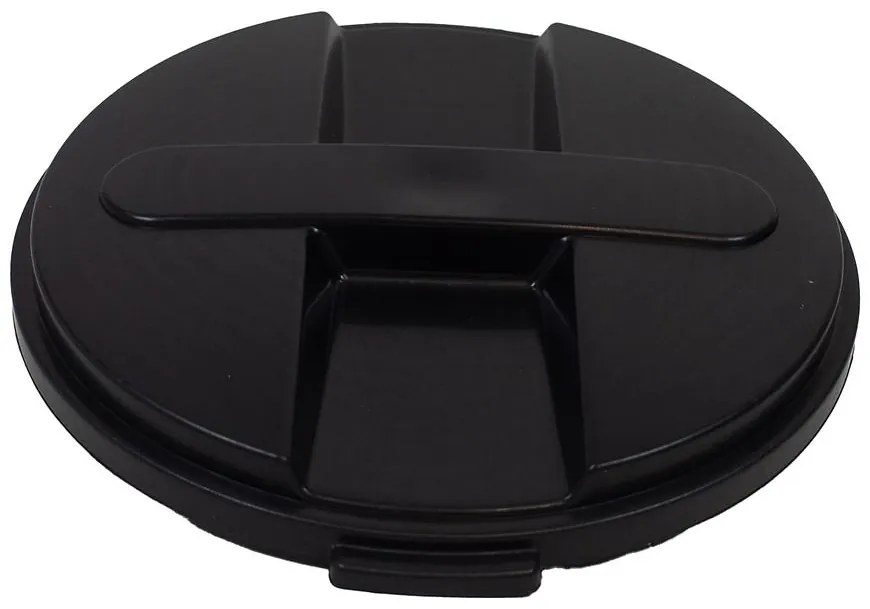 Veko nádoby 75l/150l čierna