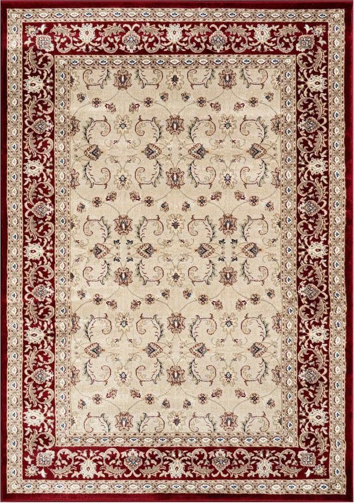 Angel Carpet, Kusový koberec Sultan 21 Red, 200x290, červená, kancelária