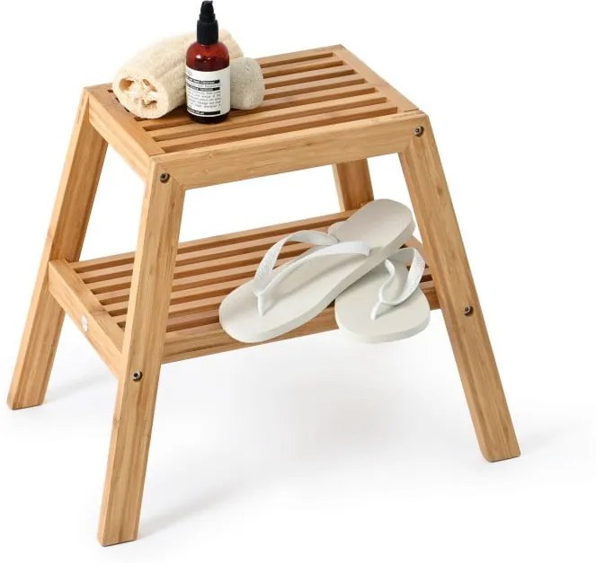Bambusová stolička Wireworks Slatted Stool