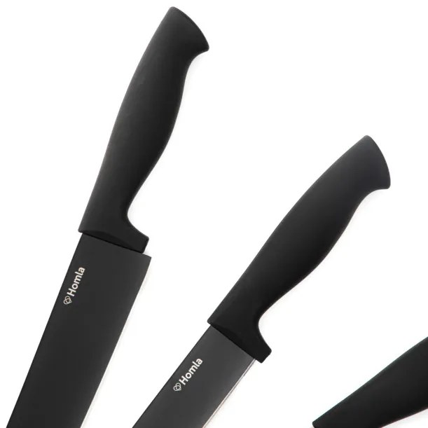 Sada šiestich nožov COXA čierna AW22 835396