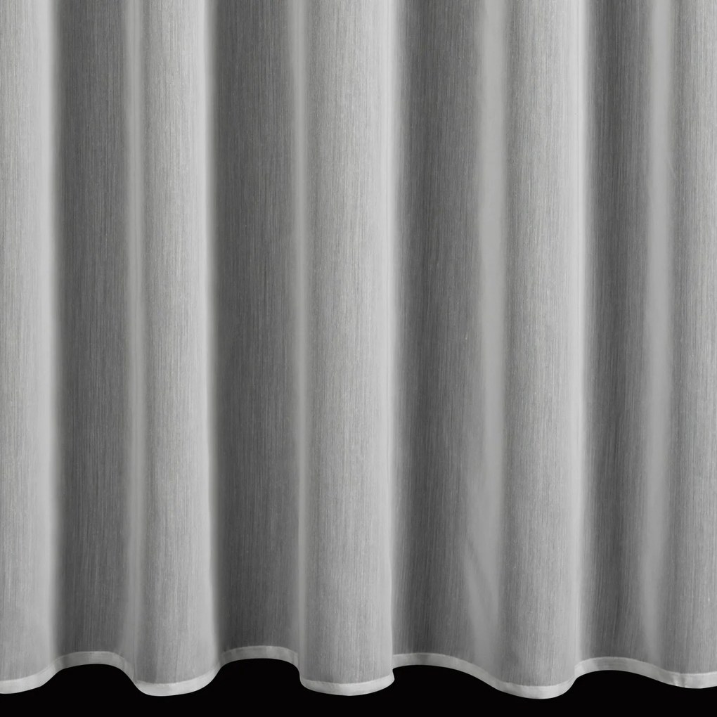 ZÁCLONA NA PÁSKE ELENA, SADA 2 KS 140X270 CM BIELA