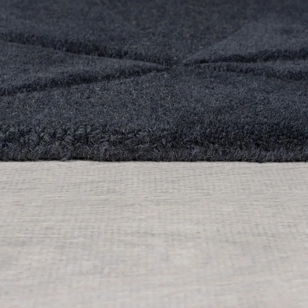 Sivý vlnený koberec 230x160 cm Shard - Flair Rugs