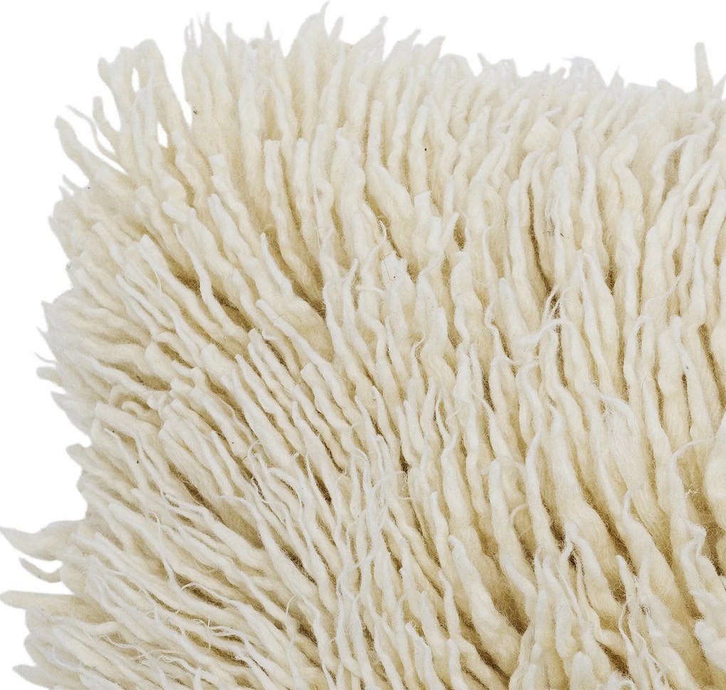 Bloomingville Vlnený vankúš Star Nature Wool 45 × 45 cm