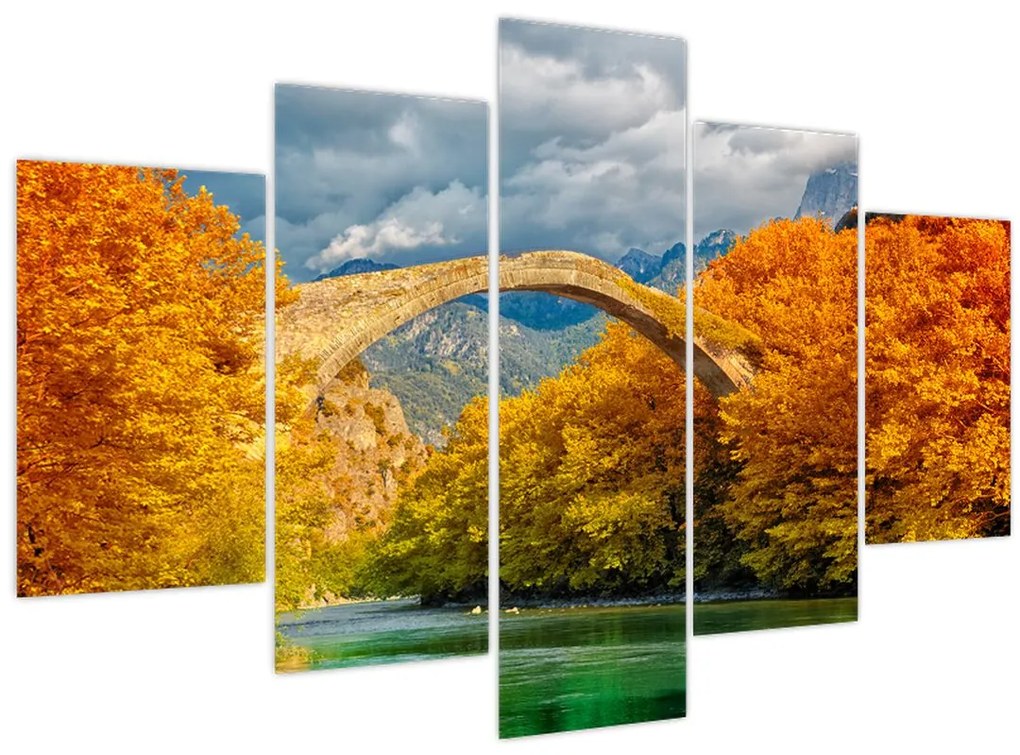 Obraz - Konitsa most (150x105 cm)