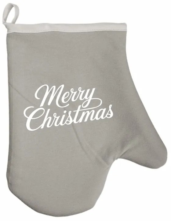 Vianočná kuchynská rukavica Merrymas EMI, červená